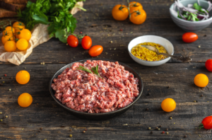 Фарш из мраморной говядины