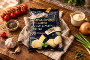 Пельмени из мраморной говядины