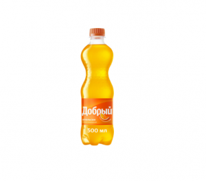 Напиток “Апельсин с витамином С” Добрый 0,5 л.
